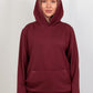 Oversized Hoodie & Sweatpants - Burgundy