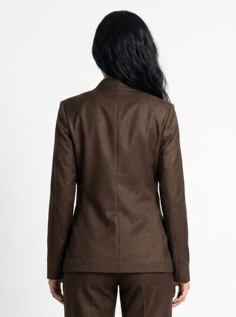Kimono Premium Blazer - Brown