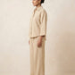 The Verona Linen Shirt - Beige