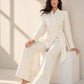 Kimono Offwhite Linen Suit