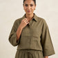 The Verona Linen Shirt - Olive