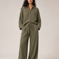 The Verona Linen Set - Olive