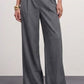 The Madison Pinstripe Tailored Vest - Gray