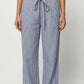 The Santorini Stripe Pants - Blue