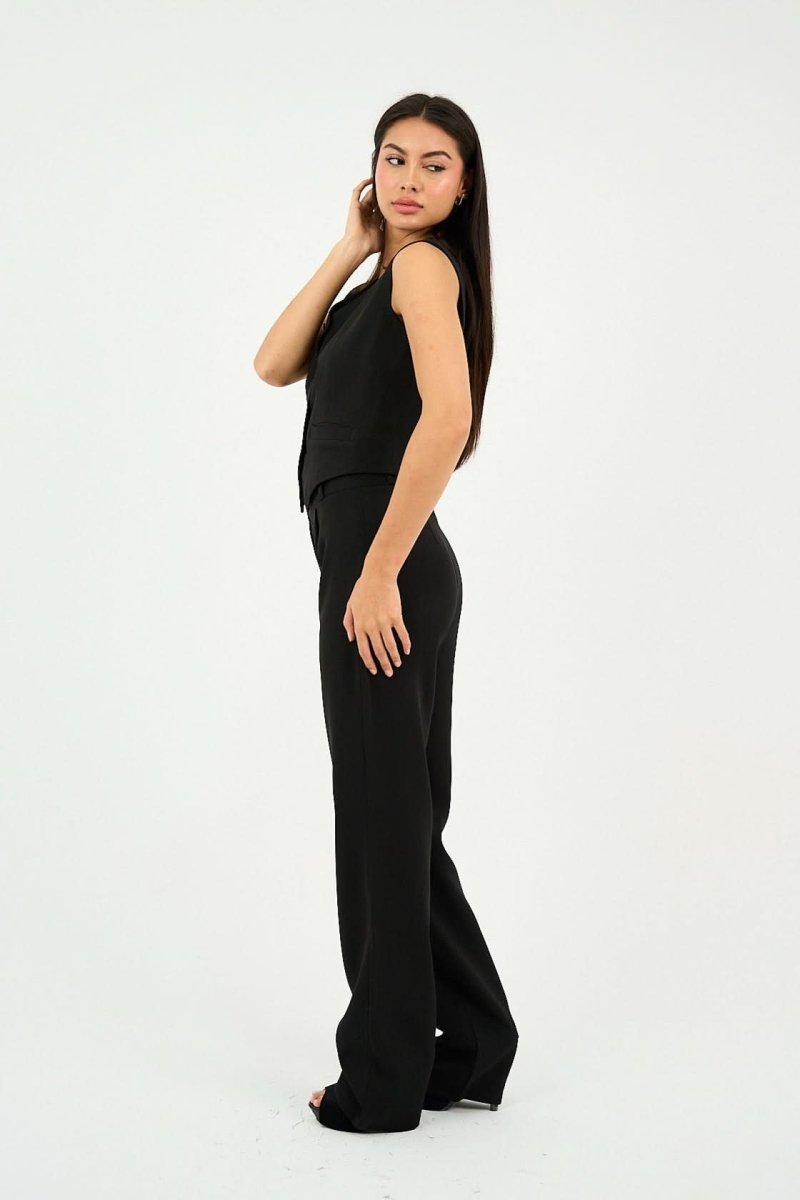 Black Classic Vest Only