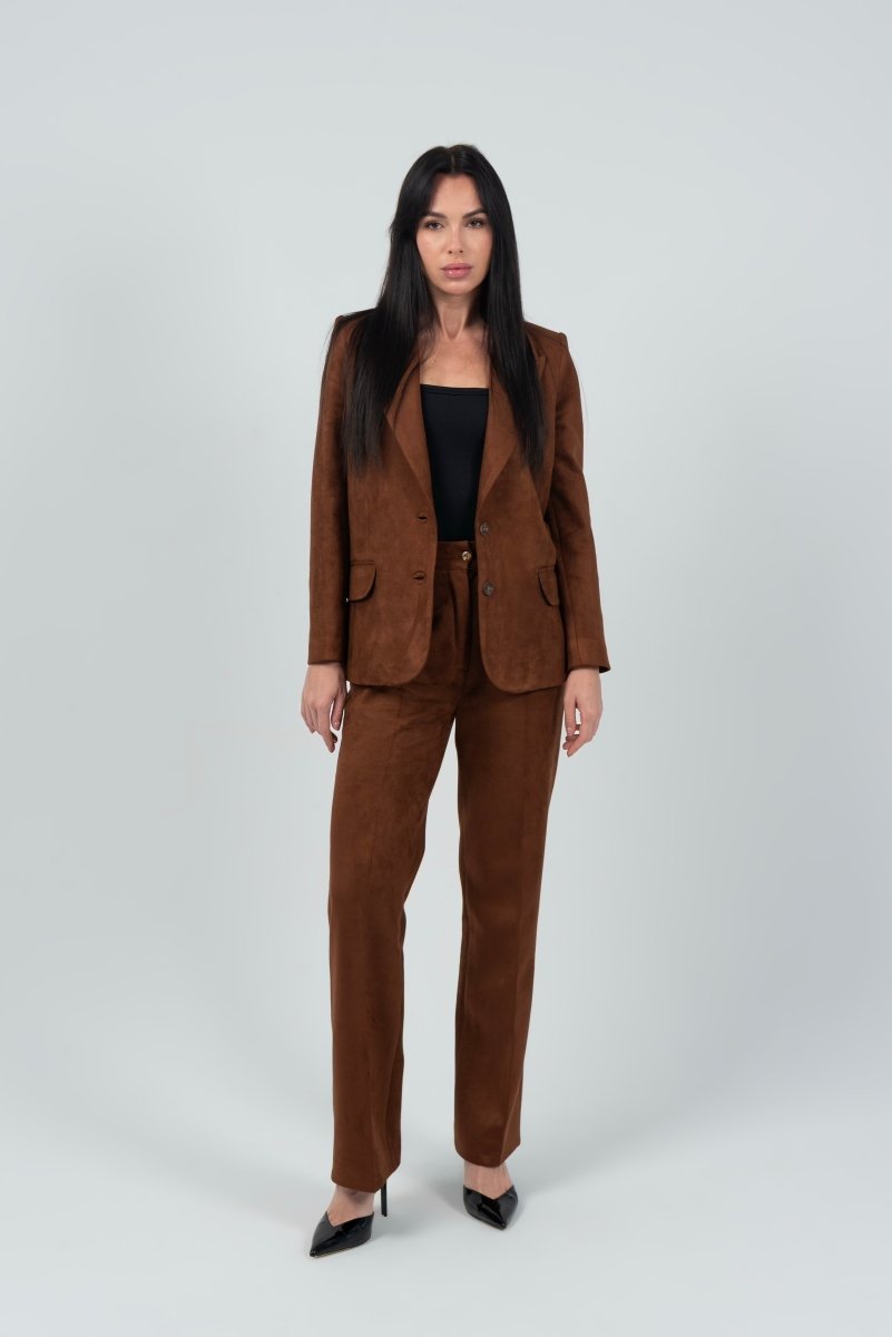 Classic Suede Suit - Hushy Wear