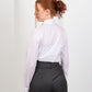 White Shirt/Straight Classic Gray Trouser