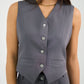 Gray Classic Vest Only - Hushy Wear