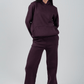 Hoodie & Sweatpants Set in Purple - Hushy Wear