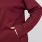 Oversized Hoodie & Sweatpants - Burgundy