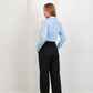 Premium High Waist Trouser - Black