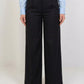 Premium V-Line Vest & Pants Set - Black