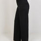 Premium V-Line Vest & Pants Set - Black