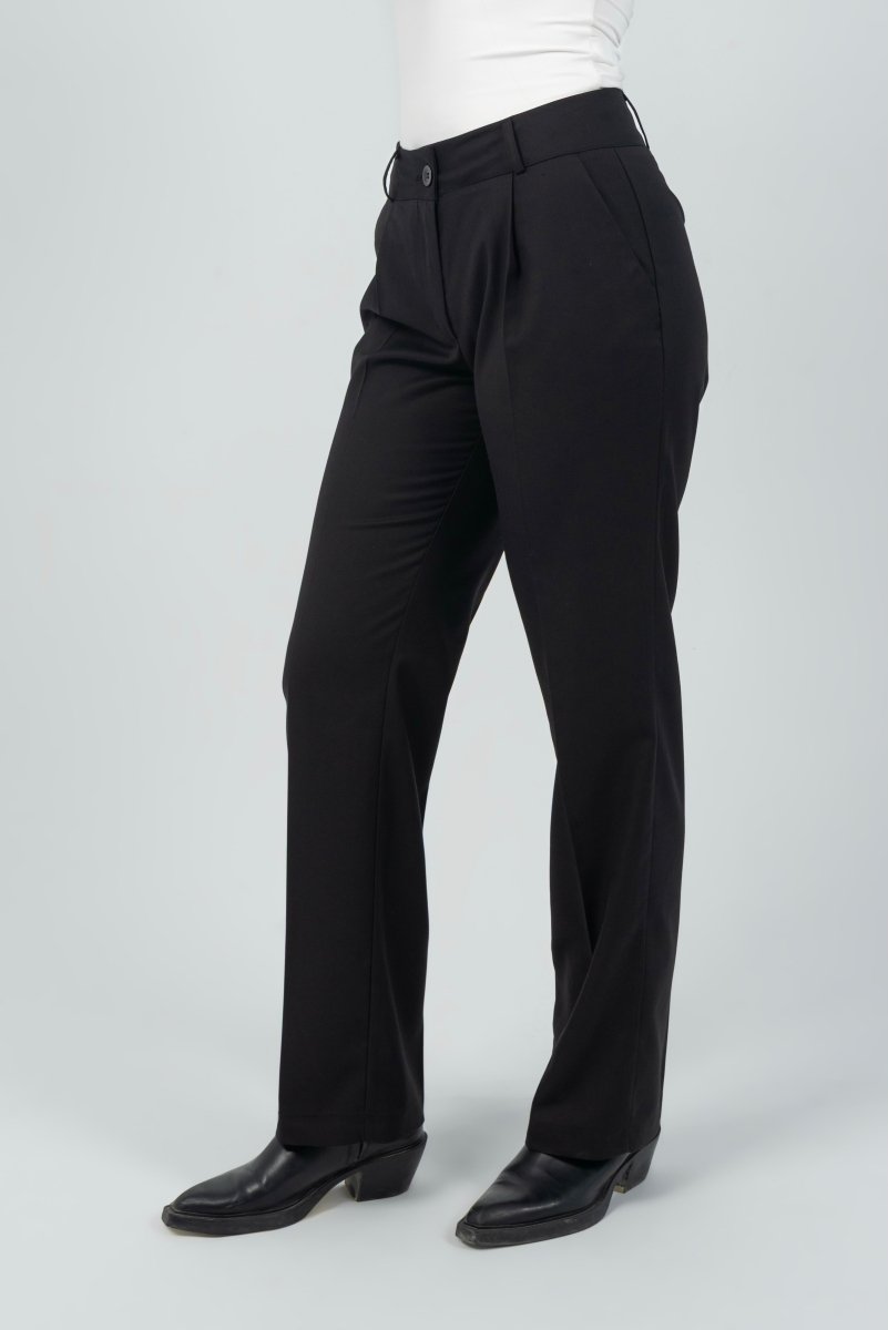 Straight Classic Trouser - Black