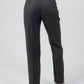 White Shirt/Straight Classic Gray Trouser