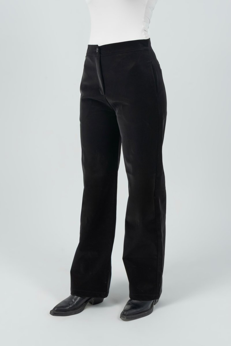 Tailored Leather Suit Set – Black - Hushy Wear