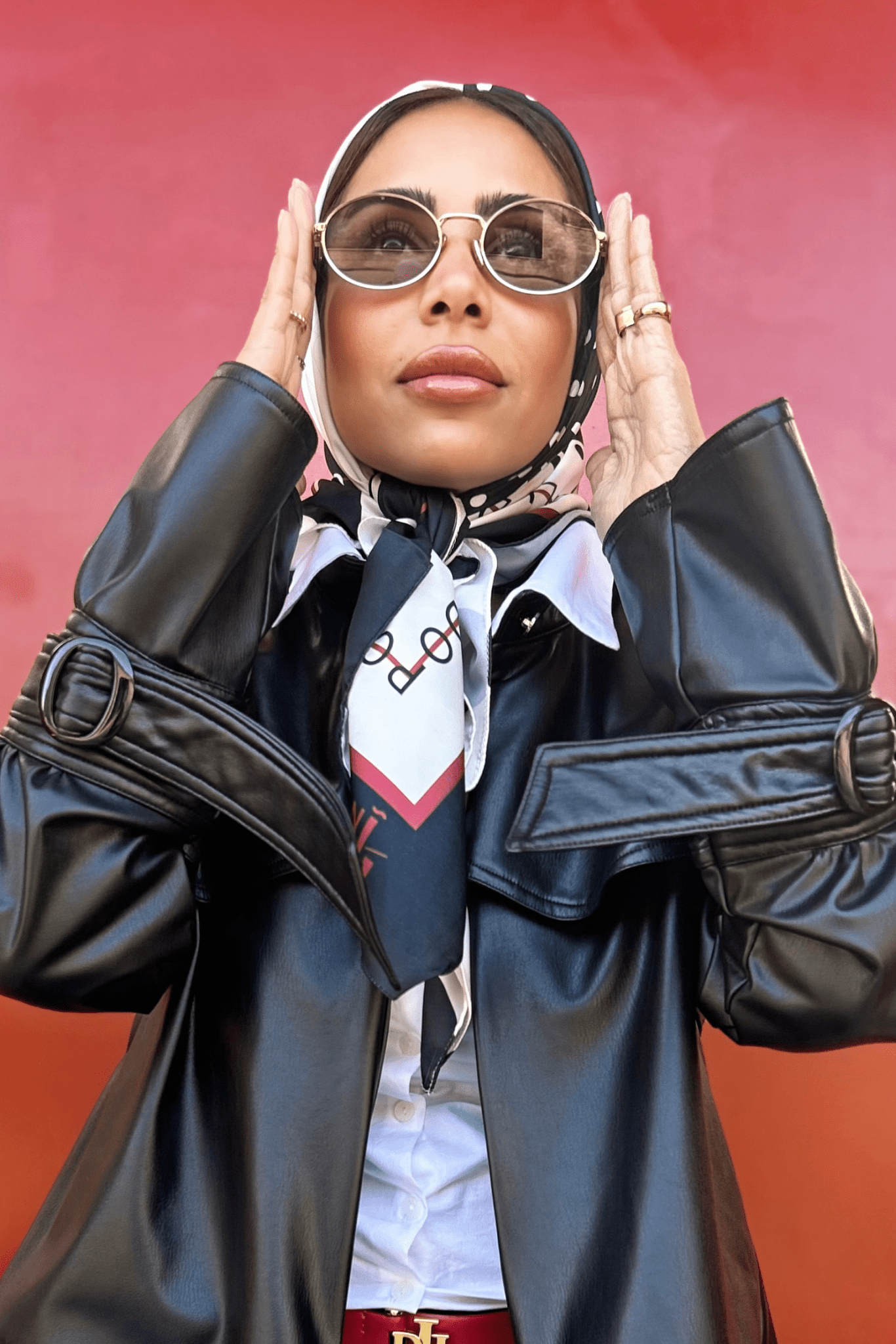 Trench Jacket - Leather - Hushy Wear